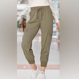 Target olive Khaki Women's Cargo Jogger Pants